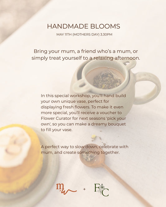 Mother's Day Workshop - Handmade Blooms