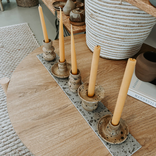 Candle Holders - Sand Dune